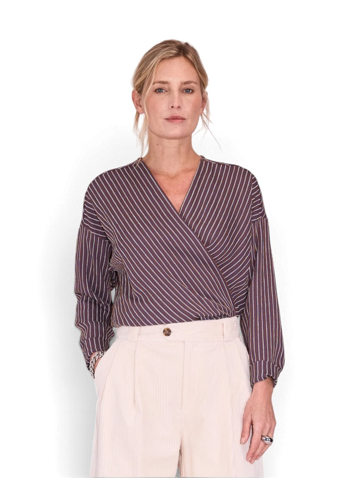 Gestreepte Blouse JOELLE Nathalie Vleeschouwer
