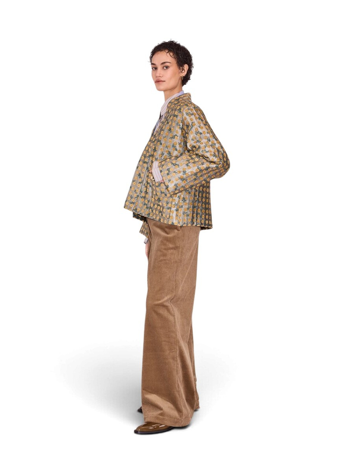 Goudkleurige kimono Flenn Nathalie Vleeschouwer