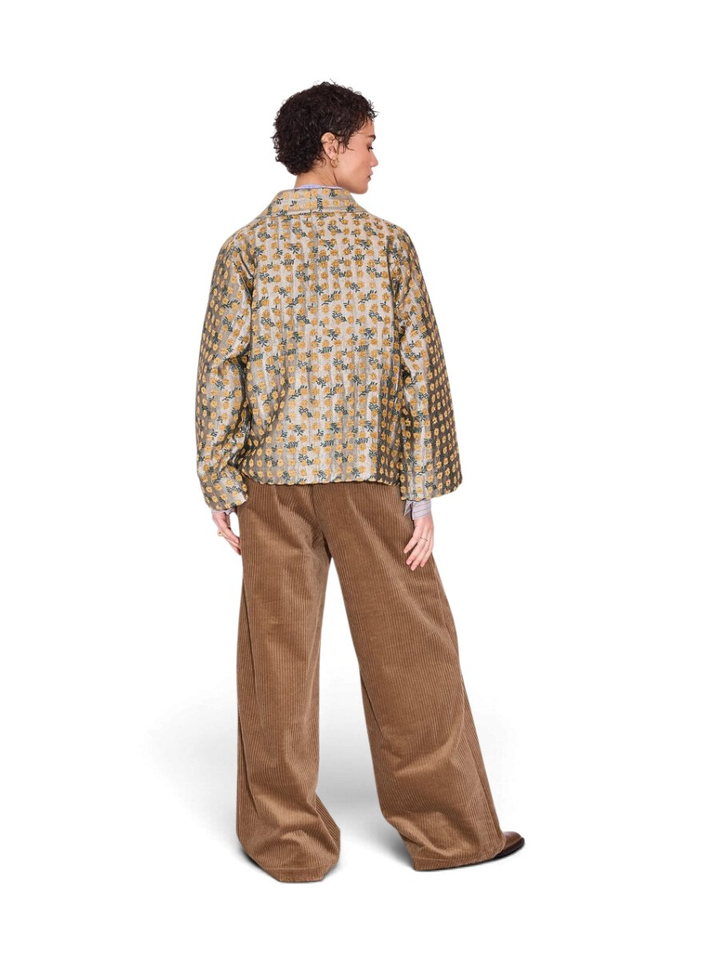 Goudkleurige kimono Flenn Nathalie Vleeschouwer