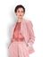 Roze blazer in ribfluweel Davos Nathalie Vleesschouwer