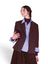 Bruine blazer DAVOS Nathalie Vleeschouwer