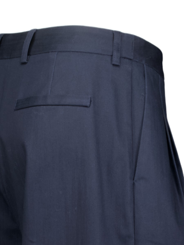 Donkerblauwe pantalon trui Guy Nathalie Vleeschouwer