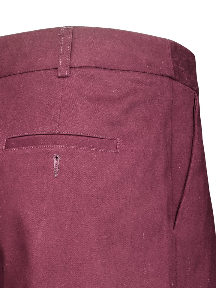 Bordeaux geklede broek Zoella Nathalie Vleeschouwer