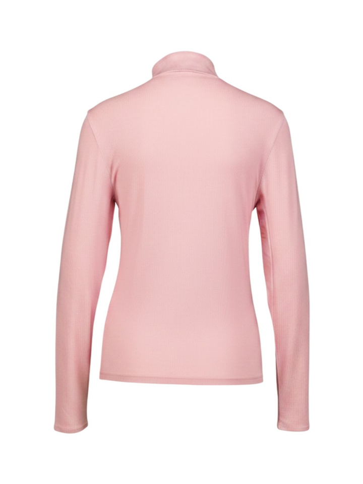 Roze t-shirt met lange mouwen Justa Nathalie Vleeschouwer