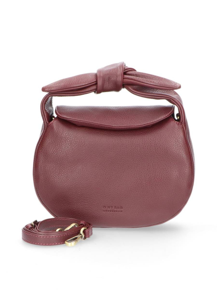 Bordeaux kleurige crossbody Coco Croissant O My Bag