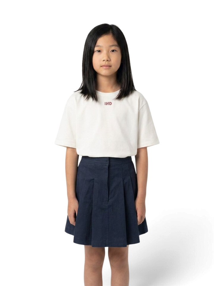 Witte T-shirt Wallis Indee