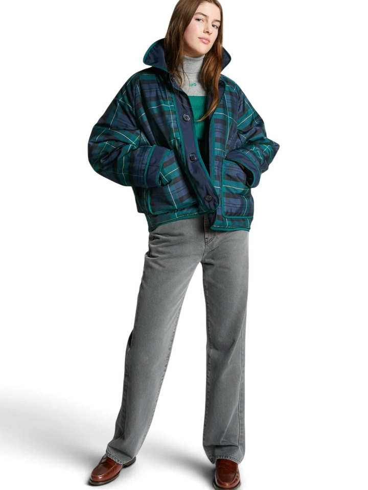 Grijze straight jeans Waves Indee