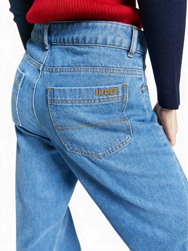 Lichtblauwe jeans Wildlife Indee