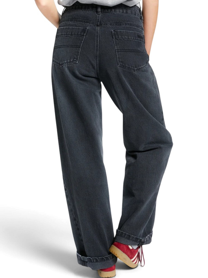 Grijze straight jeans Wildlife Indee