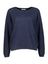 Donkerblauwe gebreide trui Polly B y-Bar 