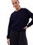 Donkerblauwe gebreide trui Polly B y-Bar 