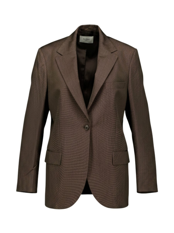 Donkerbruine blazer Mikkel By-Bar