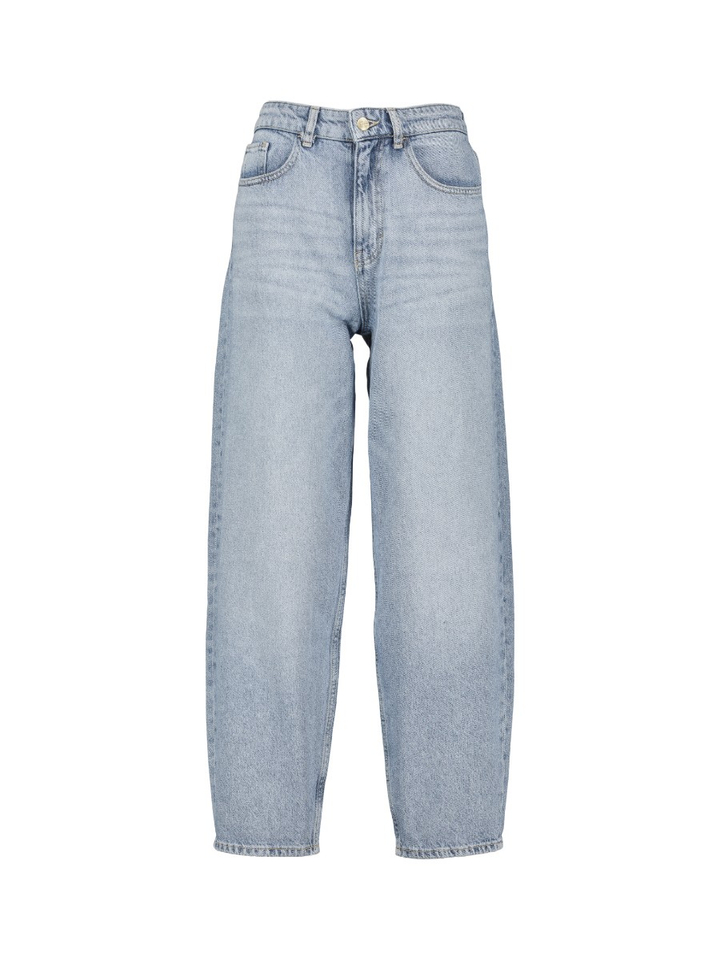 Lichtblauwe barrel fit jeans By-Bar 