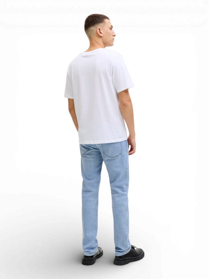 Blauwe slim fit jeans Jjiglenn Jack & Jones 