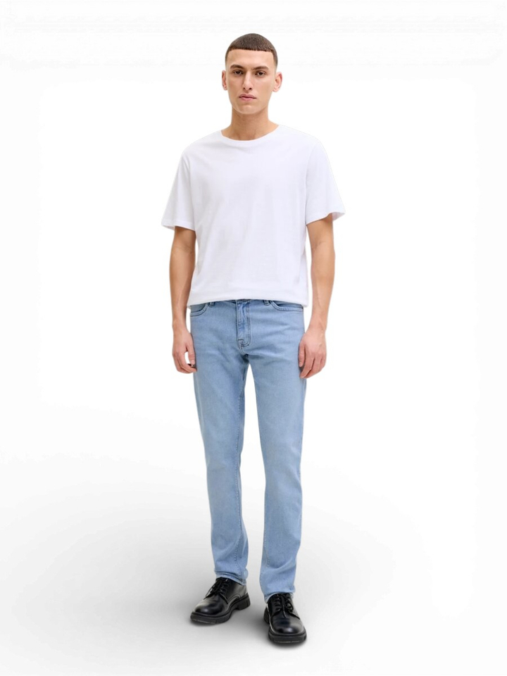 Blauwe slim fit jeans Jjiglenn Jack & Jones 