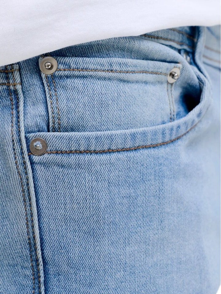 Blauwe slim fit jeans Jjiglenn Jack & Jones 