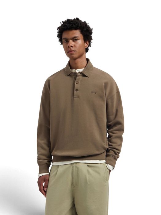 Bruine polo sweater Olaf