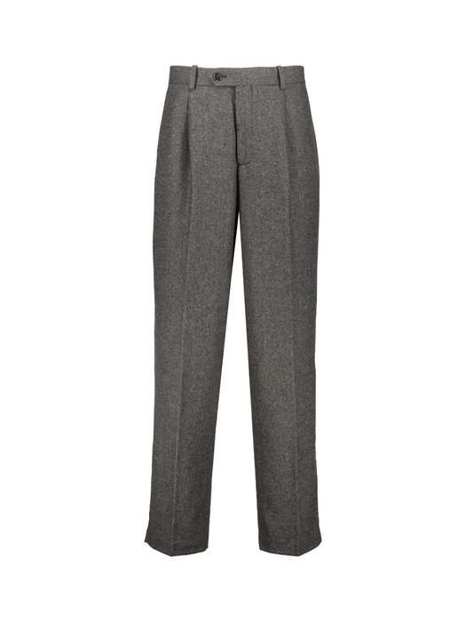 Donkergrijze geklede broek Olaf