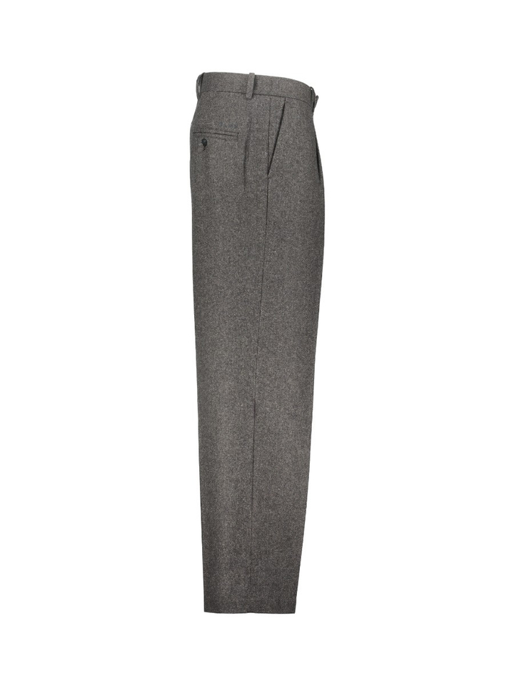 Donkergrijze geklede broek Olaf