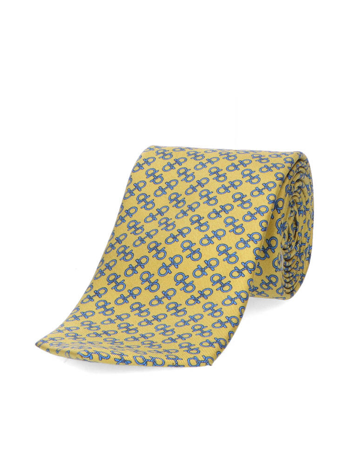 Goudkleurige  das in zijde Marchesi Di Como 