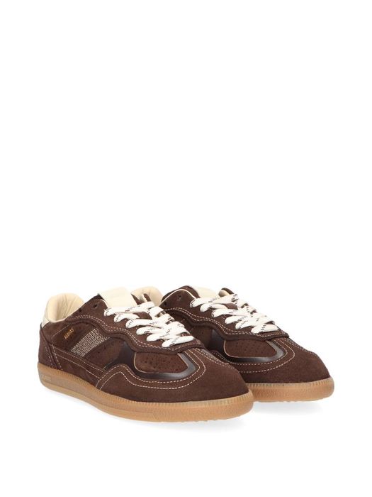 Rife chocolade cream lage sneakers Alohas