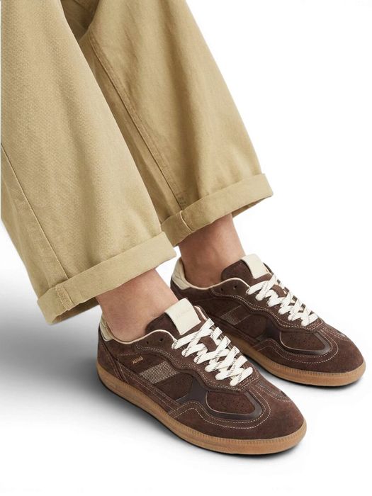 Rife chocolade cream lage sneakers Alohas