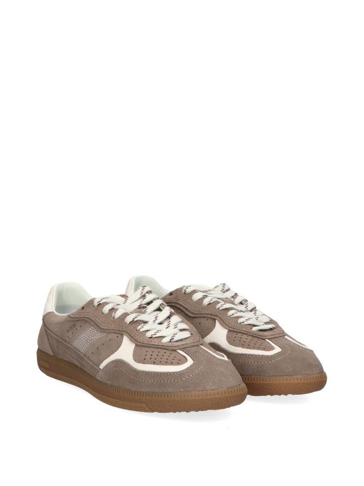 Ripe taupe leder lage sneakers Alohas