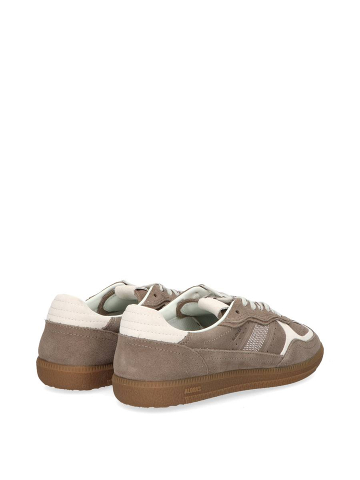 Ripe taupe leder lage sneakers Alohas