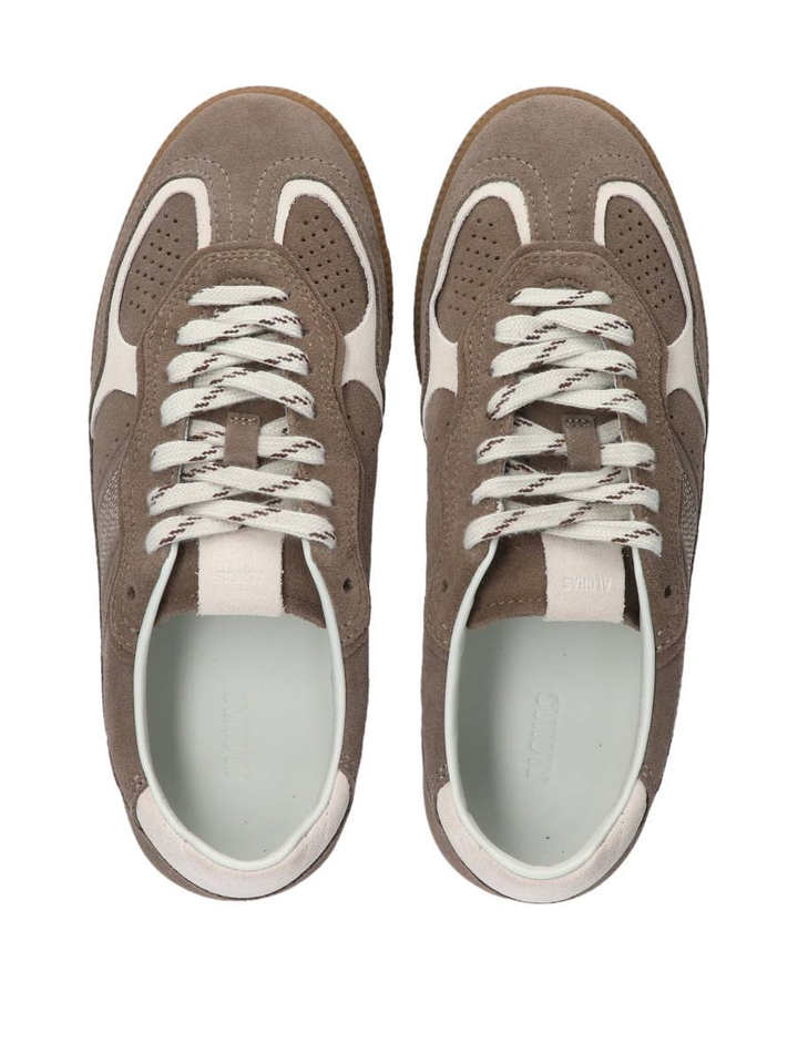 Ripe taupe leder lage sneakers Alohas
