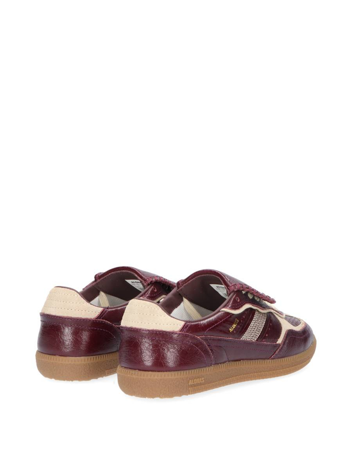 Deep burgundy patent lage sneaker Club Alohas