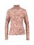 Roze t-shirt met panterprint en lange mouwen Bien Julia June 