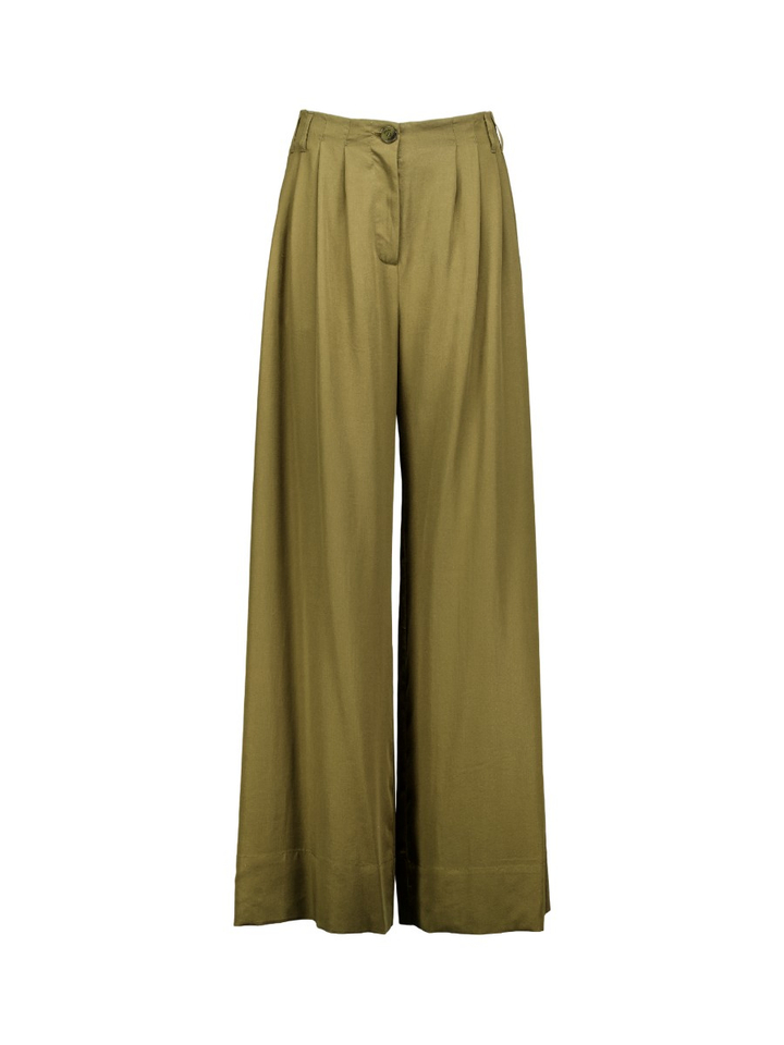 Kaki wijde broek TWIST Julia June