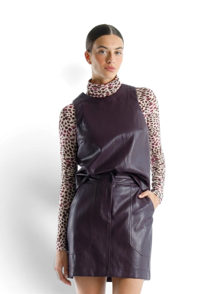 Lederlook rok Sushi Julia June 