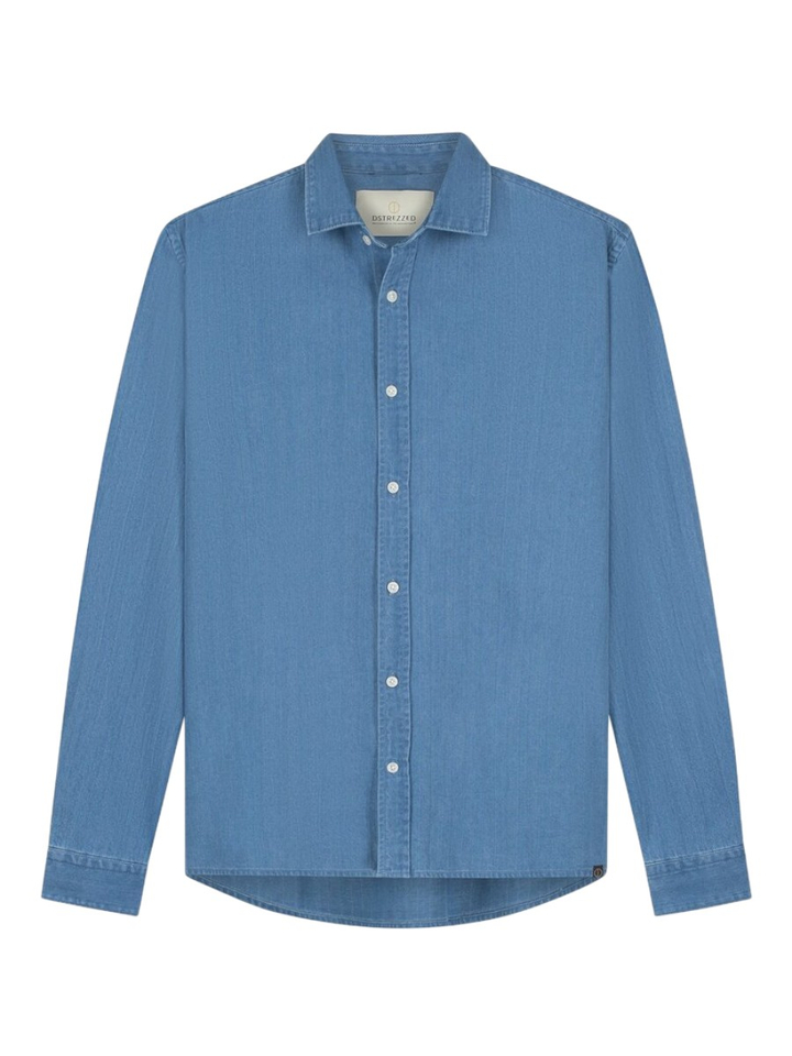 Blauw jeans hemd Dstrezzed