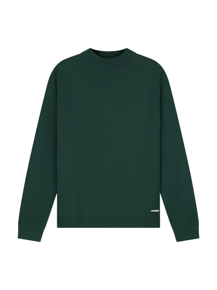Groene pull met ronde hals Dstrezzed