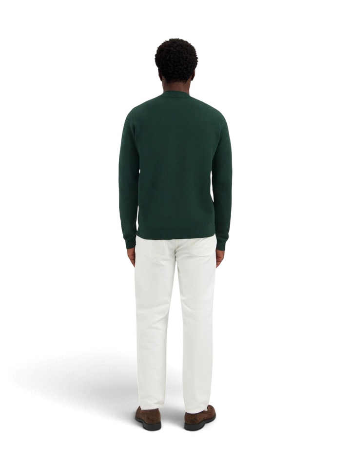 Groene pull met ronde hals Dstrezzed