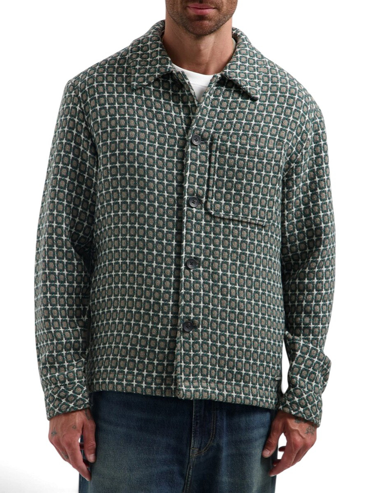 Gilet met print en knooipsluiting Dstrezzed