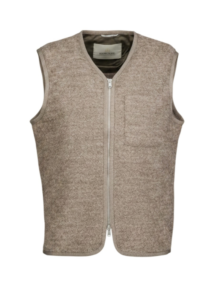 Taupe bodywarmer Dstrezzed