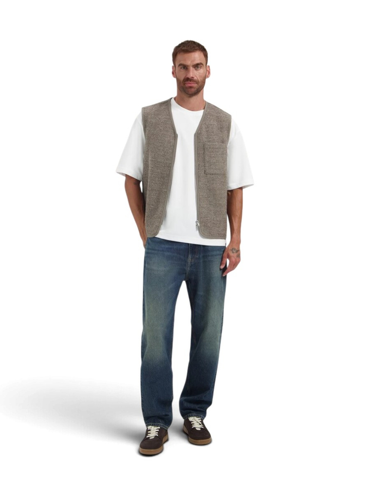 Taupe bodywarmer Dstrezzed