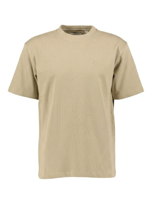 Beige t-shirt met logo Dstrezzed