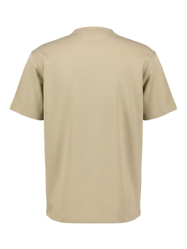 Beige t-shirt met logo Dstrezzed