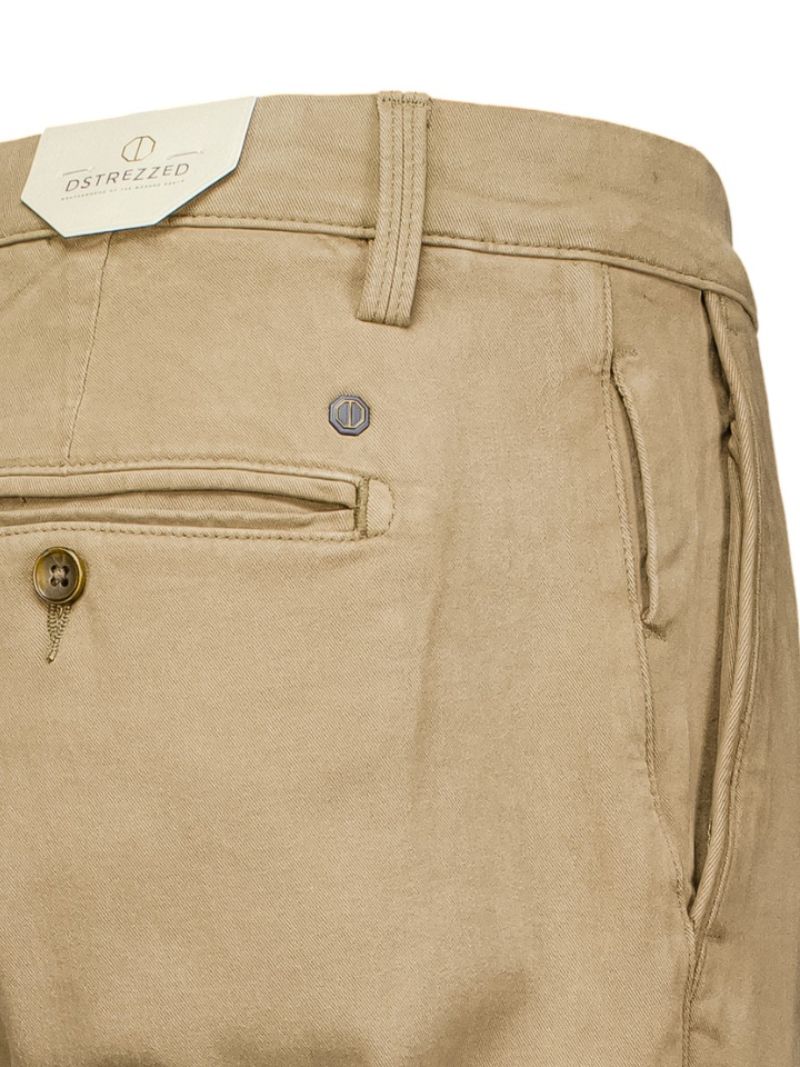 Groene katoenen broek Dstrezzed
