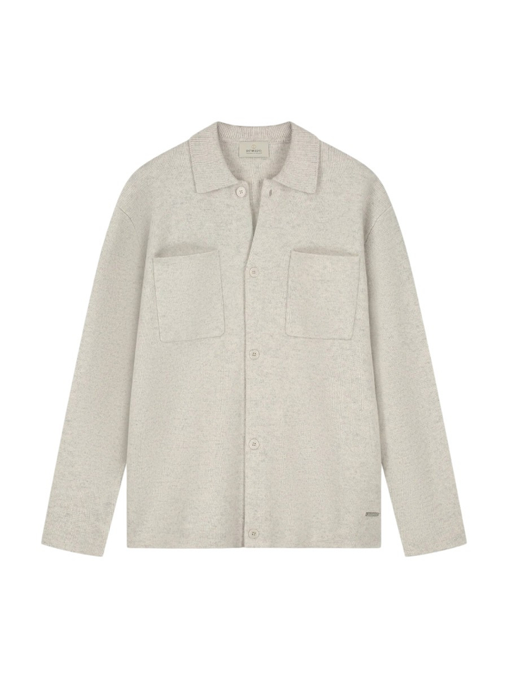 Beige trui met knoopsluiting Dstrezzed