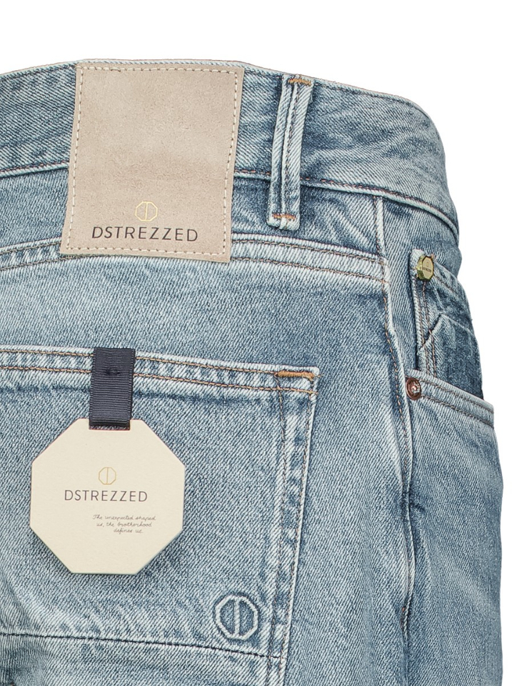 Blauwe straight jeans Marlon Dstrezzed