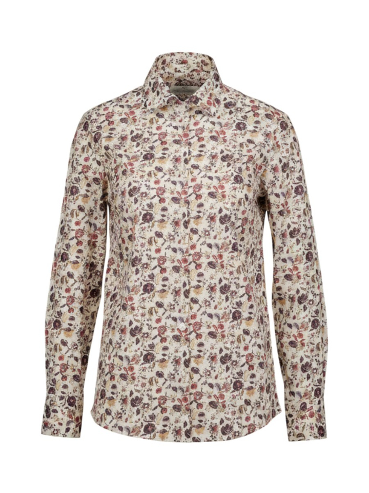 Multicolor hemd in bloemenprint Amon Cristiana Conti
