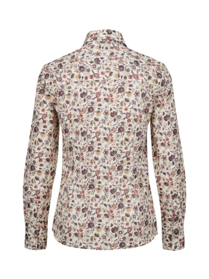 Multicolor hemd in bloemenprint Amon Cristiana Conti