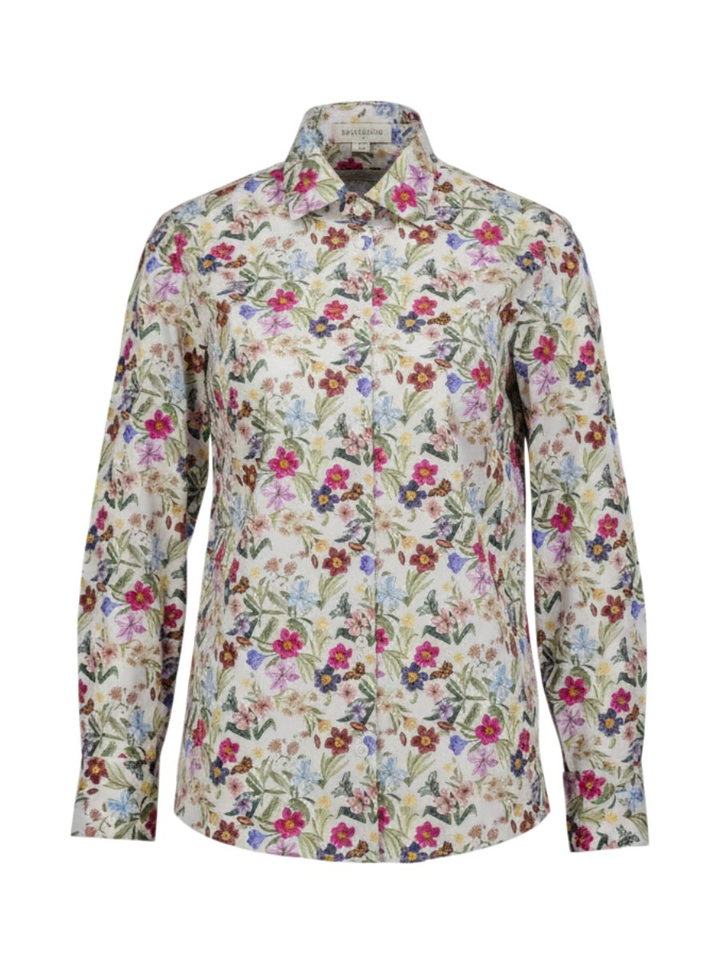 Multicolor bloes in bloemenprint Amon Cristiana Conti