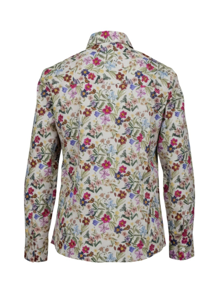 Multicolor bloes in bloemenprint Amon Cristiana Conti