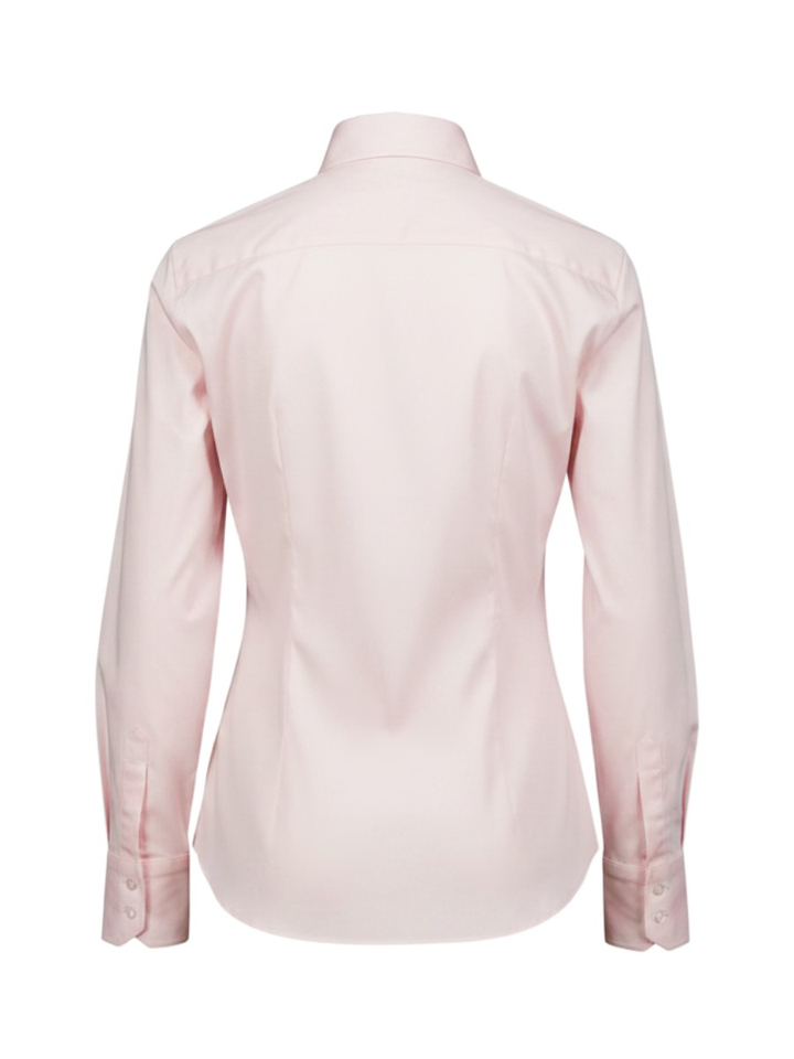 Lichtroze blouse met fronsjes Afa Cristiana Conti 