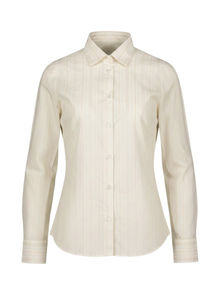 Beige blouse met glitter detail Brigitte Cristiana Conti